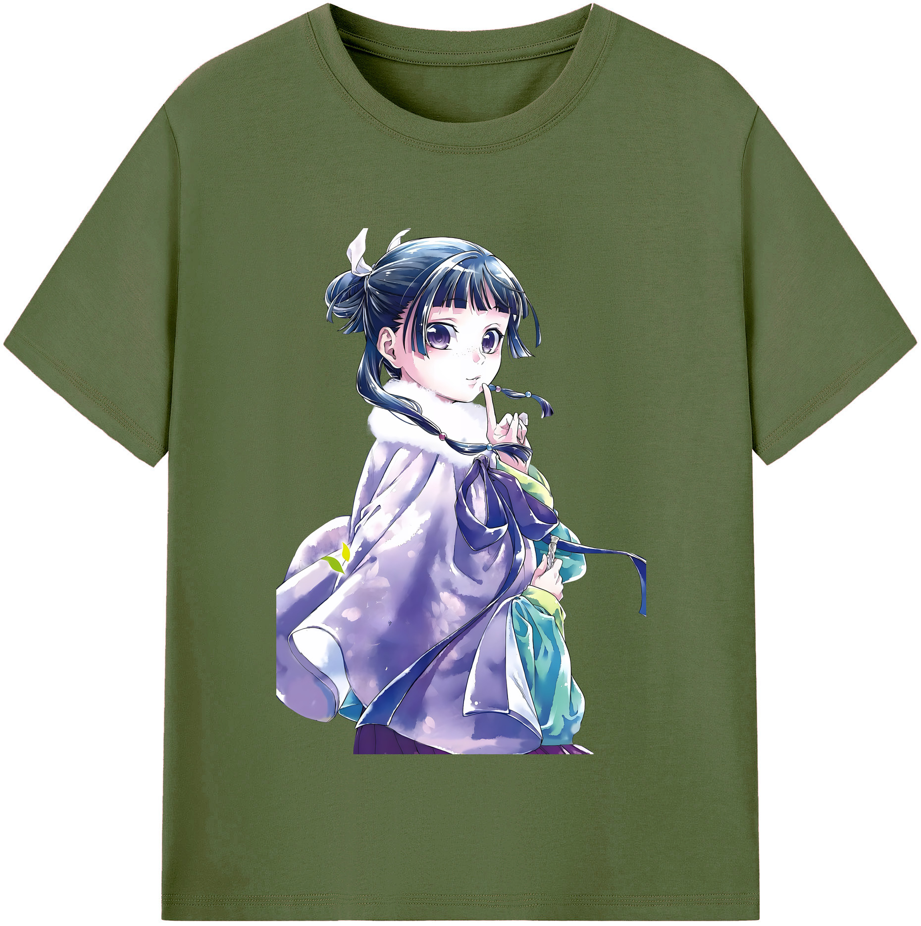 （画像用） 薬屋のひとりごと The Apothecary Diaries 綿100％半袖Tシャツ（フロントプリント）
